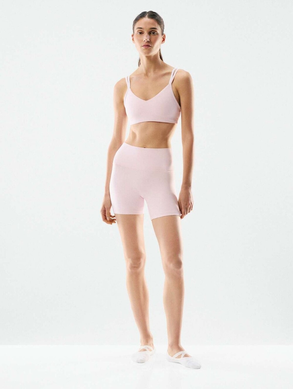 Aritzia TNA | Cheeky Infinite Hi-Rise 5" Short In Villa Pink - Sz 8